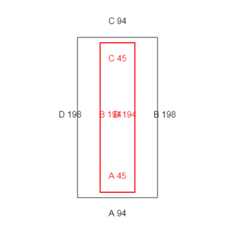 4mal Blickdichte Vorhänge-Konfiguration - 369384 