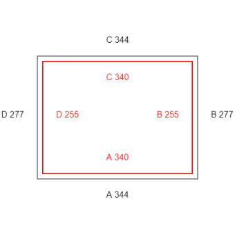Blickdichte Vorhänge-Konfiguration - 371509 