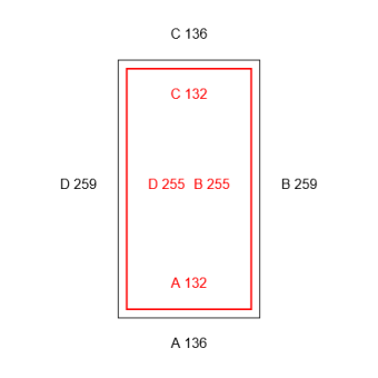 Blickdichte Vorhänge-Konfiguration - 378512 