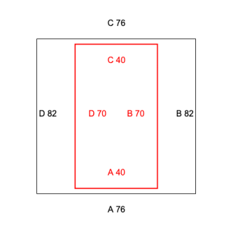 4mal Blickdichte Vorhänge-Konfiguration - 551387 