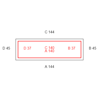 6mal Scheibengardinen-Konfiguration - 380021 