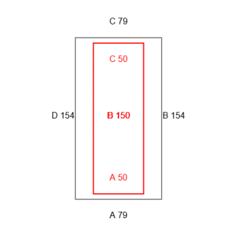 6mal Transparente Vorhänge -Konfiguration - 566213 