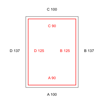 2mal Thermo-Vorhang-Konfiguration - 359822 