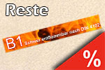 Schwer entflammbar - Reste