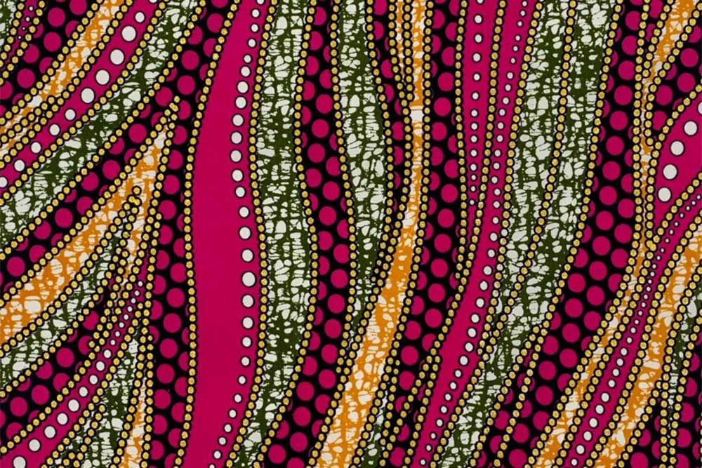 Baumwoll Waxprint Africa - Timu 