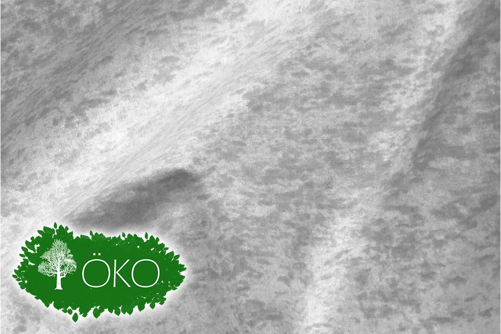 Popeline-Baumwollstoff - Marmor-Optik - Öko 