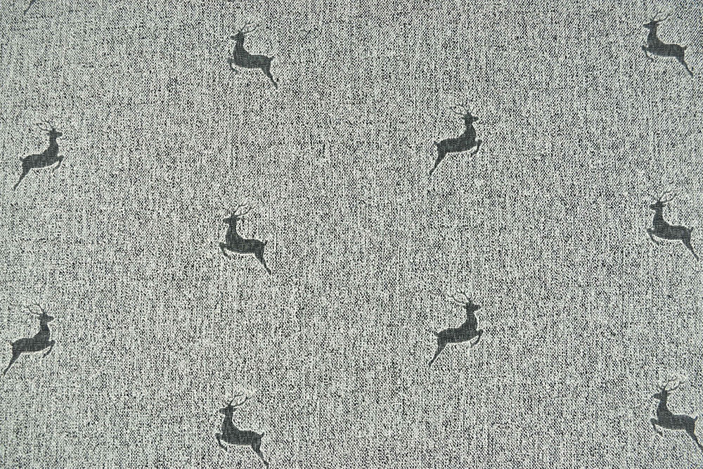 Dekostoff zweiseitig - Hirschjagd 