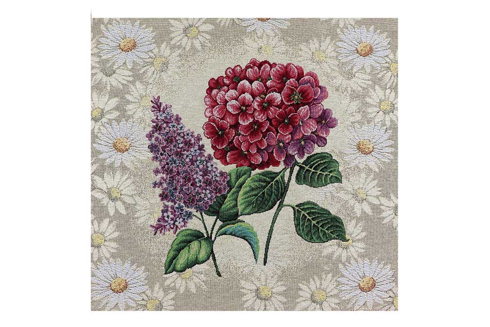 Kissenpanel - Gobelin - Hortensie 