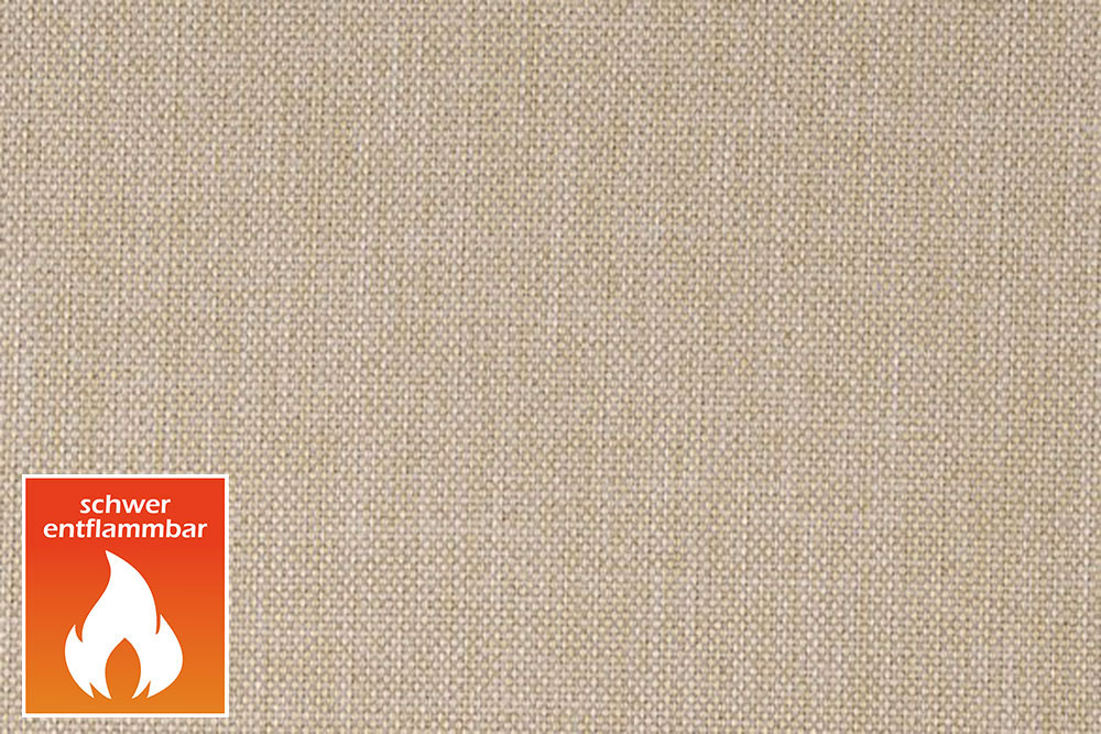 Akustik-Blackout permanent schwer enftlammbar M1 - Sand 