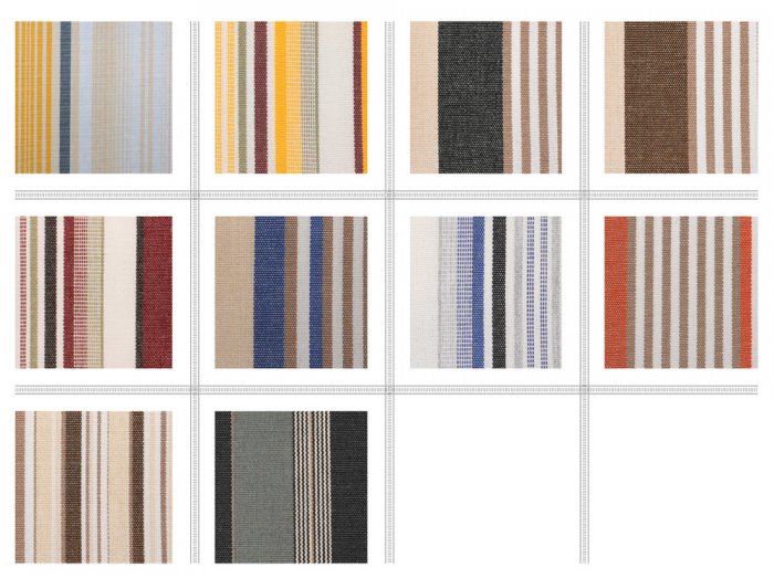 Markisenstoff Spain Summer - 160 cm - Multistreifen 