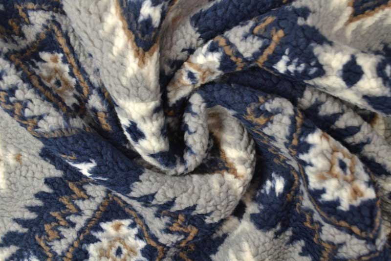 Fleece Sherpa - Boho Rauten 