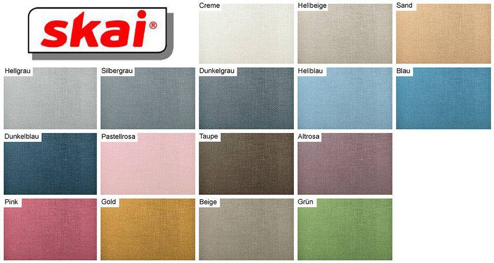 skai® Paduna Stars NF - Kunstleder Metallic - schwer entflammbar 