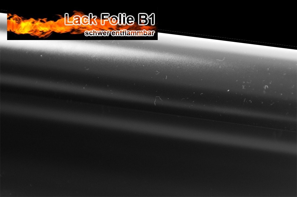 Lackfolie B1 - Schwarz