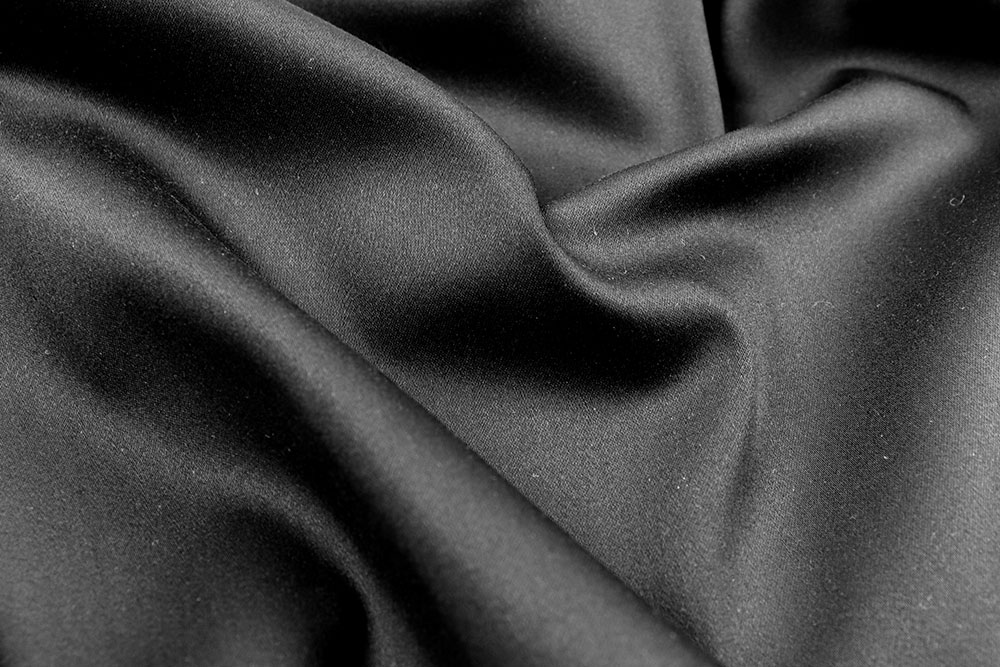 Hosenstoff Stretch - Schwarz - 1,0 Meter 