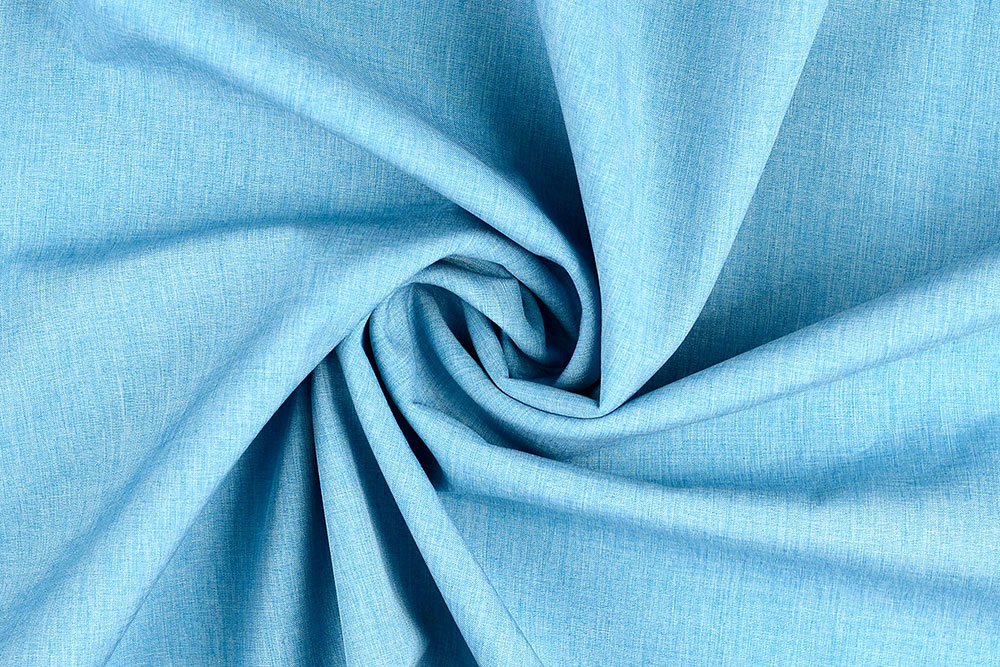 Softshell-Stoff in Hellblau Melange 