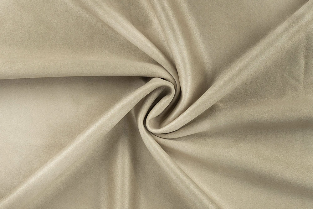 Stretchiges Wildleder-Imitat - Sand 
