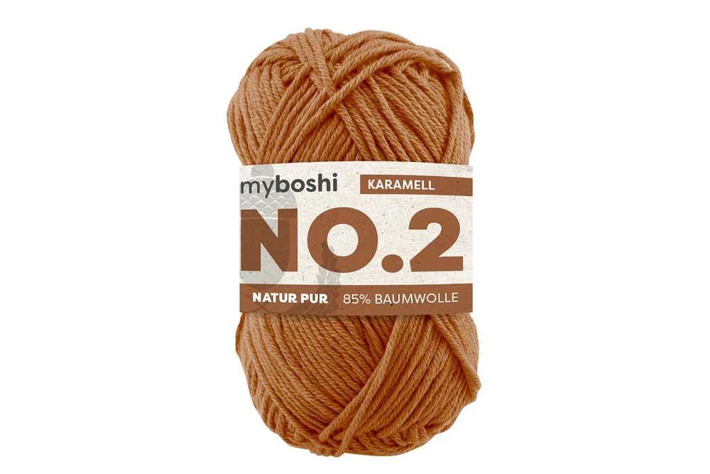 Myboshi No. 2 - 50 g - Karamell